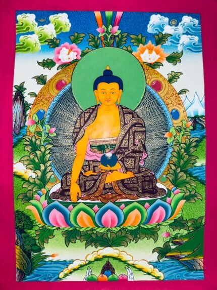Shakyamuni Buddha Thangka