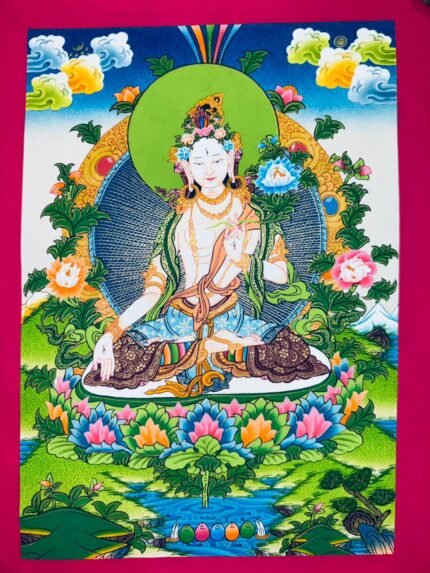 White Tara Thangka